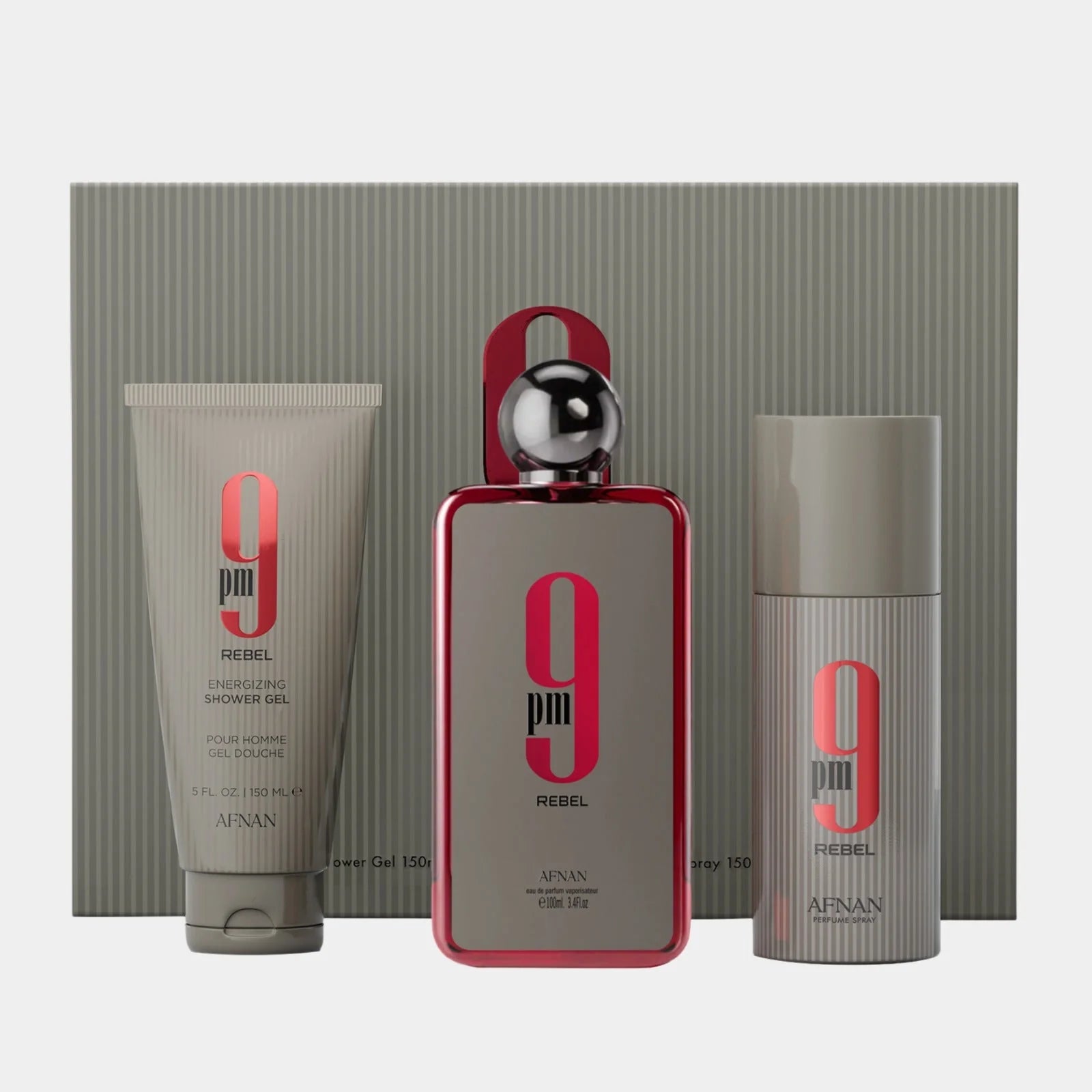 Gift set 9 PM Rebel by AFNAN
